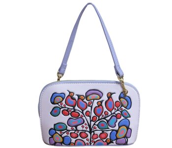 Crossbody Bag - Woodland Floral by Norval Morrisseau
