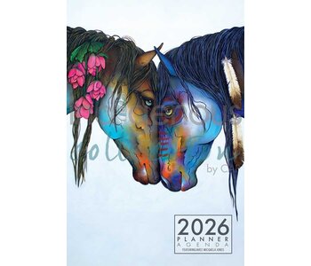 2026 Weekly Planner Medicine Ponies by Micqaela