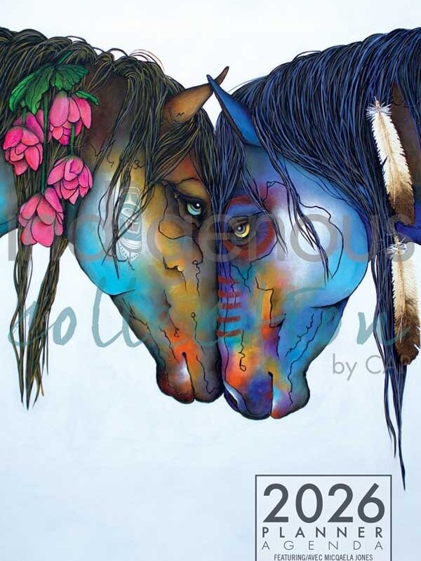 2026 Weekly Planner Medicine Ponies by Micqaela