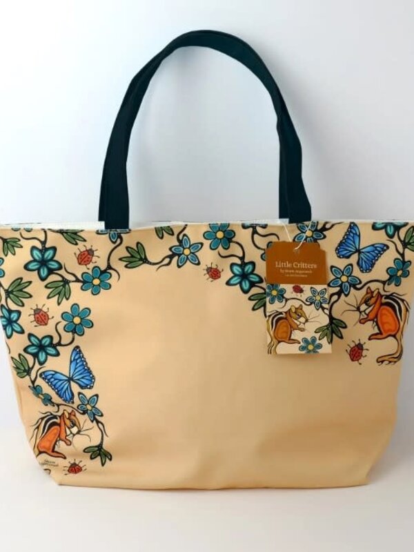 Tote Bag - Little Critters / (Teal) by Storm Angeconeb