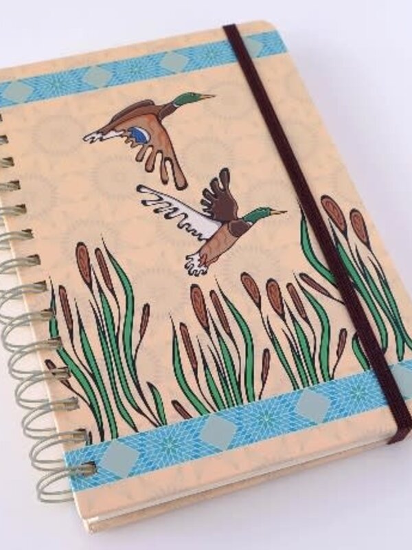 Spiral Journal "Mallards" by Storm Angeconeb