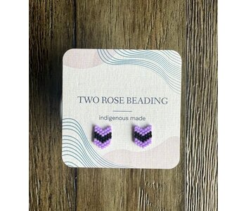Beaded Stud Earrings By Jenn Carman