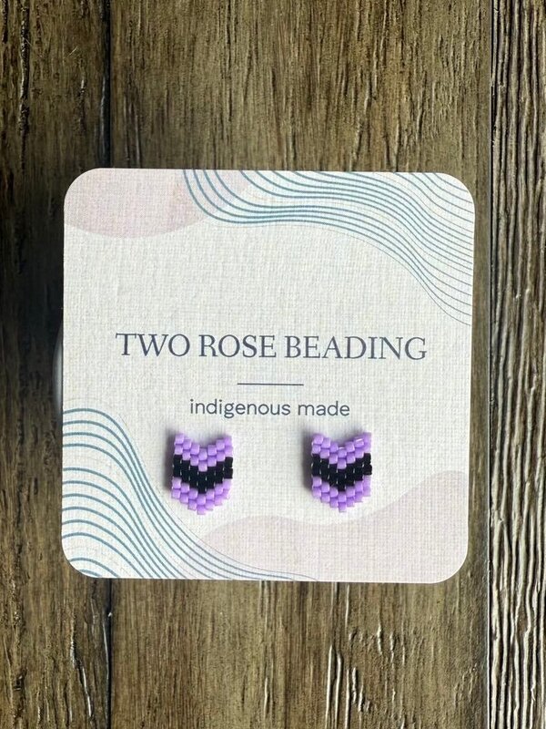 Beaded Stud Earrings By Jenn Carman