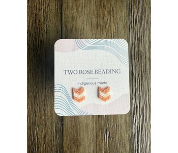 Beaded Stud Earrings by Jenn Carman