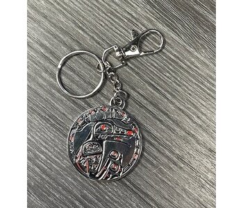 Metal Keychain - Cariboo by Andromeda Reece