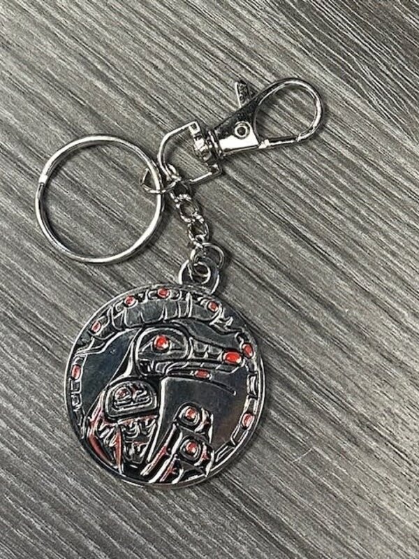 Metal Keychain - Cariboo by Andromeda Reece