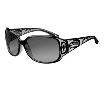 Yasmine Sun Glasses-Eagle design (crystal Black) by Corrine Hunt
