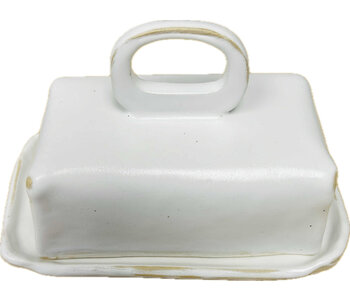 Pottery by Cynthia Robinson - Footed Butter Dish