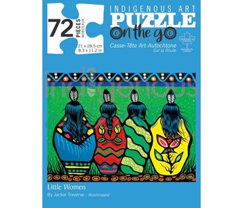 72 Piece Puzzle in tin - Little Women by Jackie Traverse