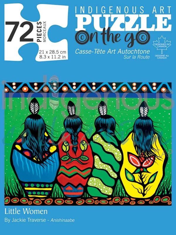 72 Piece Puzzle in tin - Little Women by Jackie Traverse