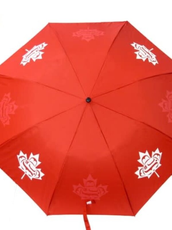 Collapsible Umbrella Standing Together by Curtis Wilson