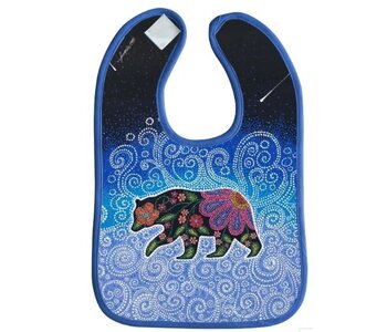 Microfibre Bib Celestial Bear by Kim McDonough