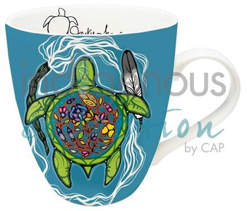 Art Mug-Prayers for Turtle Island by Jackie Traverse