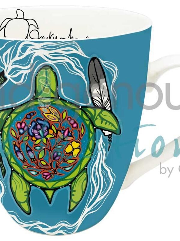 Art Mug-Prayers for Turtle Island by Jackie Traverse