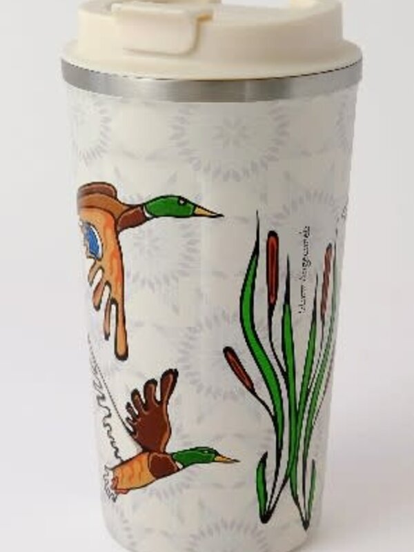 Travel Mug "Mallards" by Storm Angeconeb