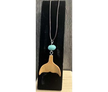 Hand Crafted Cedar Whale Tail by Wayne Belong
