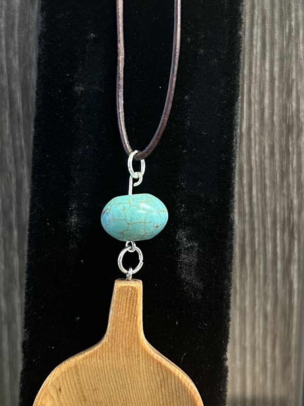 Hand Crafted Cedar Whale Tail by Wayne Belong