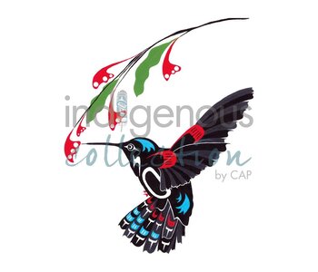 Art Card 6x9 Hummingbird by Shirley Babcock