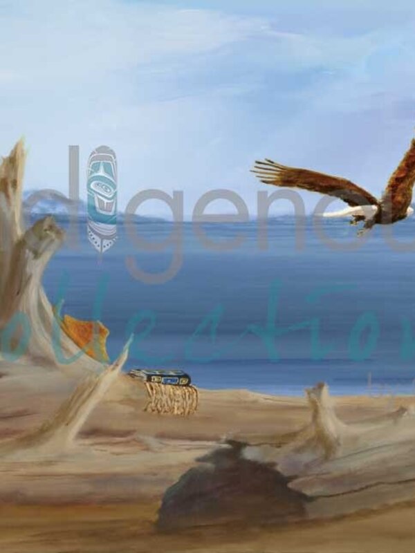 Framed Art Card Taking Flight by Jean Taylor