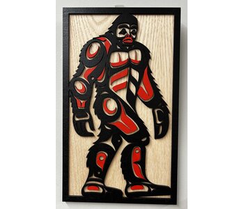 12" Plaque - Sasquatch by Raven Wolden