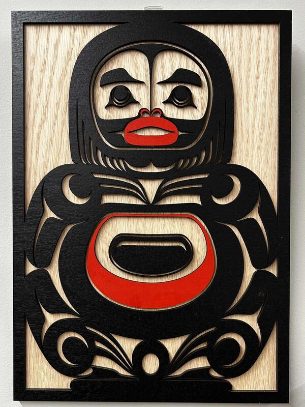 12" Wooden Plaque - New Life by Raven Wolden