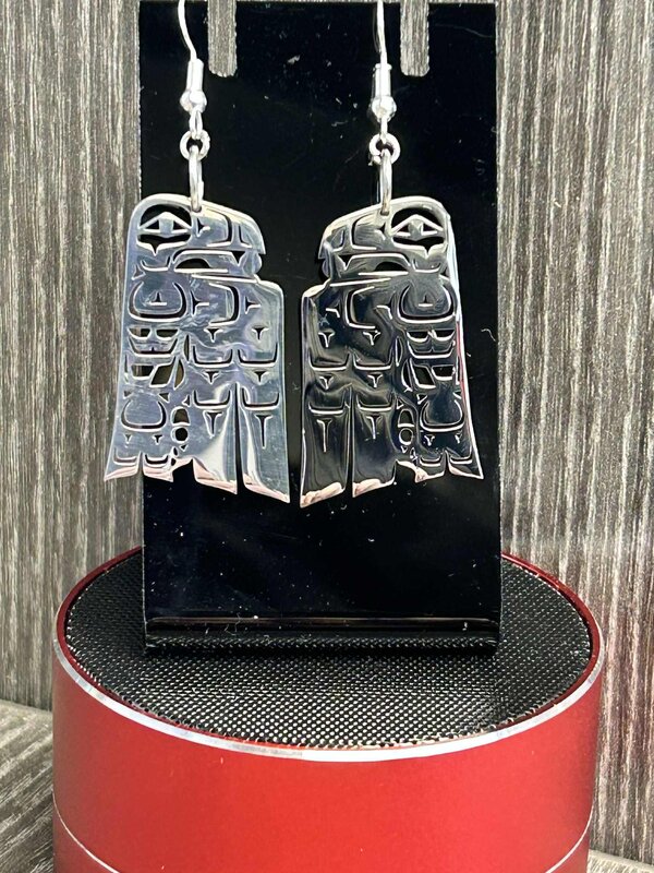 Raven Stainless Earrings by Andromeda Reece