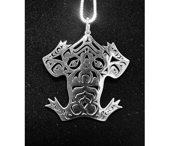 Stainless Pendant - Frog by Andromeda Reece