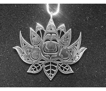 Stainless Pendant - Lotus by Andromeda Reece