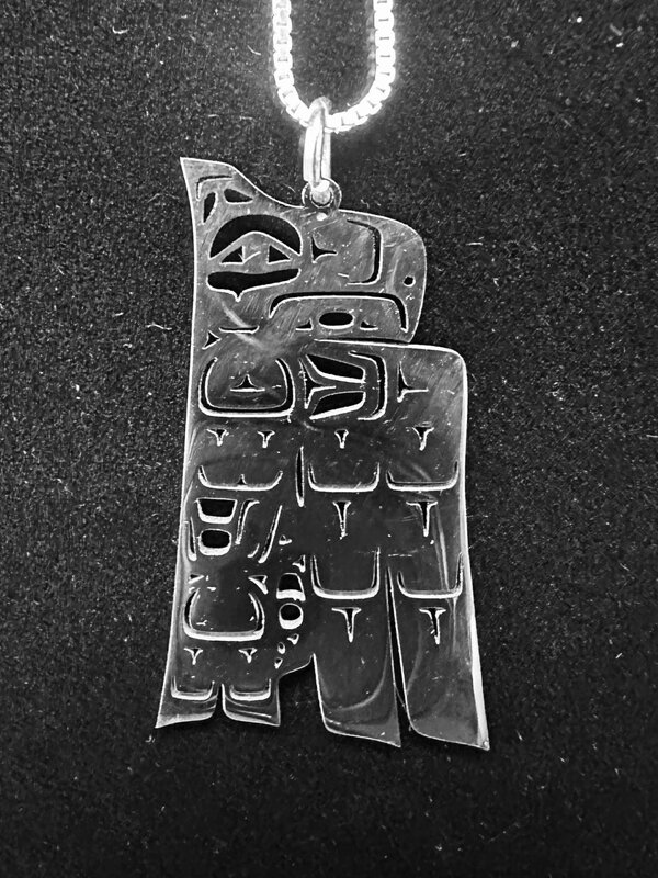 Stainless Pendant - Eagle by Andromeda Reece