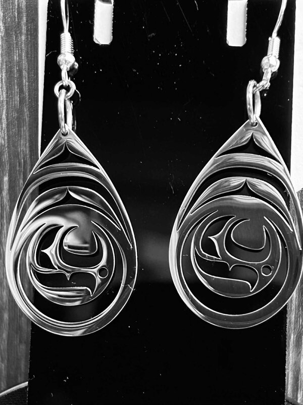 Stainless Earrings - Tear Drop by Shelly Samules