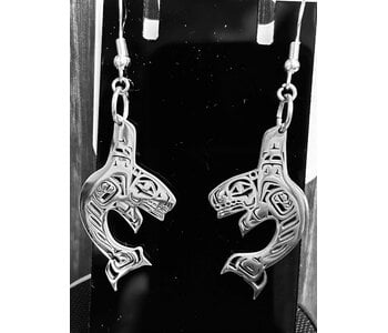 Stainless Earrings -Orca by Andromeda Reece