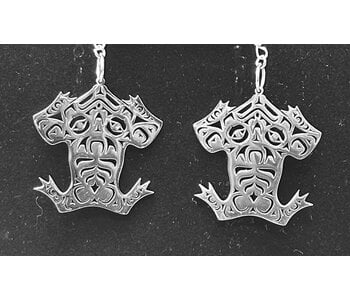 Stainless Earrings - Frog by Andromeda Reece