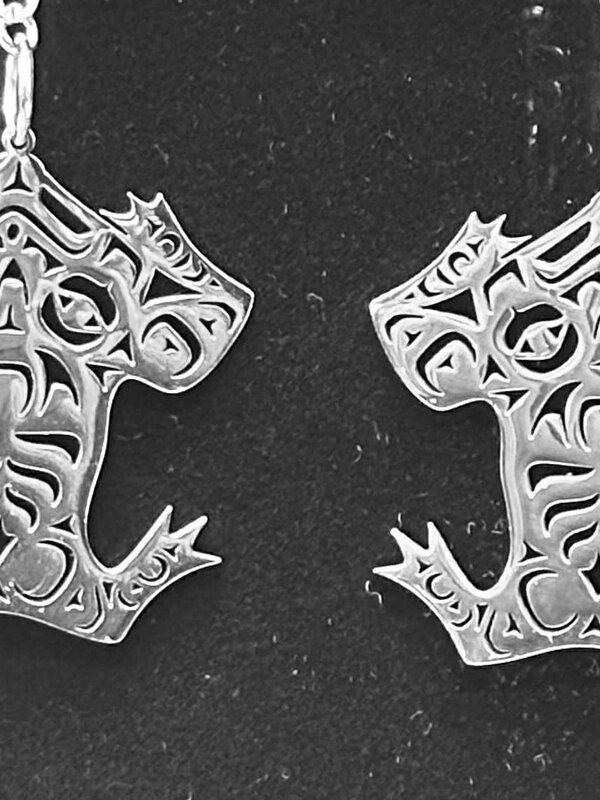 Stainless Earrings - Frog by Andromeda Reece