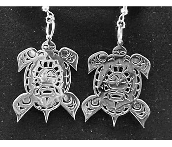 Stainless Earrings - Turtle by Andromeda Reece