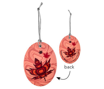 Ceramic Ornament - Indigenous Maple by Paul Windsor