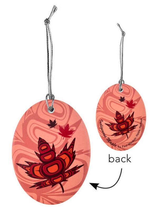 Ceramic Ornament - Indigenous Maple by Paul Windsor