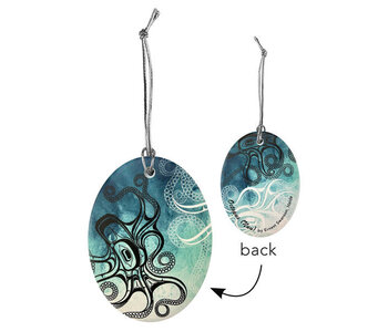 Ceramic Ornament - Octopus (Nuu) by Ernest Swanson