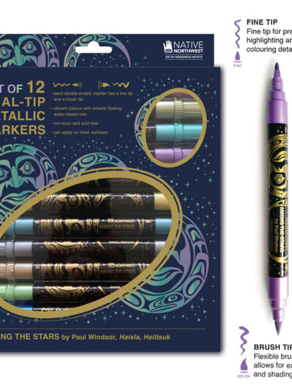 Metallic Felt Markers - Among the Stars by Paul Windsor