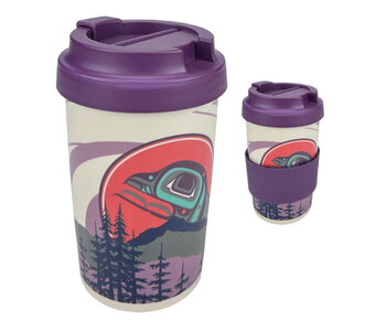 Eco Travel Mug (15oz) - The Light Keeper by Adam Lewis