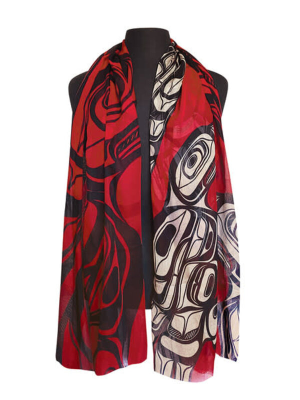 Signature Scarf - Eagle by Corey Bulpitt