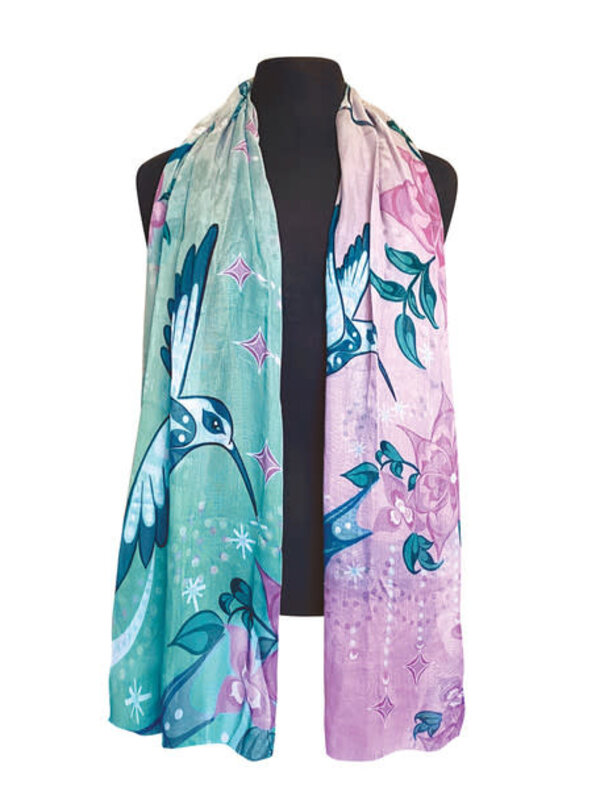 Signature Scarf - Hummingbird by Deanna Samuel