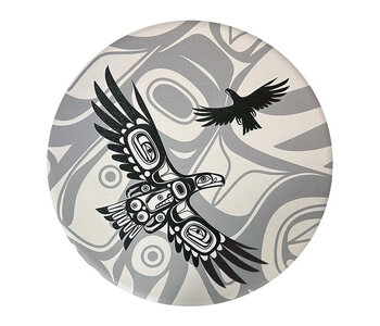 Ceramic Trivet - Soaring Eagle by Corey Bulpitt