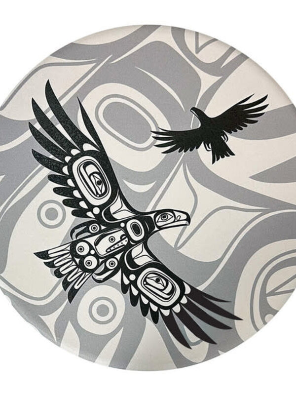 Ceramic Trivet - Soaring Eagle by Corey Bulpitt
