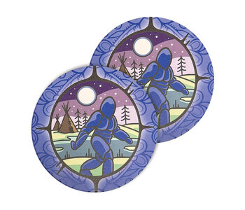 Ceramic Coasters (set of 2) - Sabe by Justine Proulx