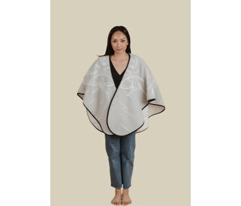 Mini Tipi Shawl - Birch Bark Design