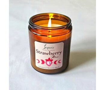 Strawberry Moon Candle by Sequoia