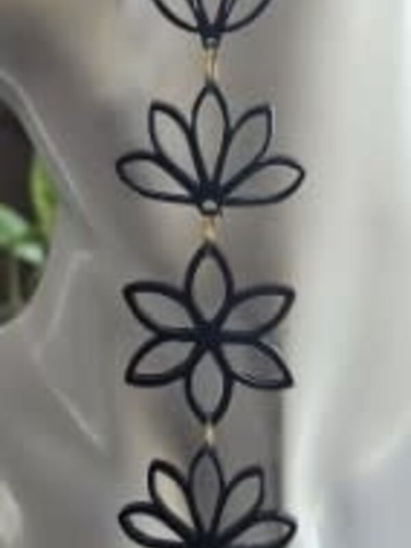 Acrylic Florals earring by Stacey Smith