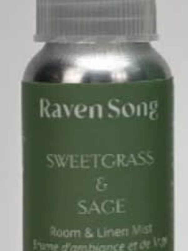 Sweetgrass & Sage Home + Linen Room Mist by Rainsong