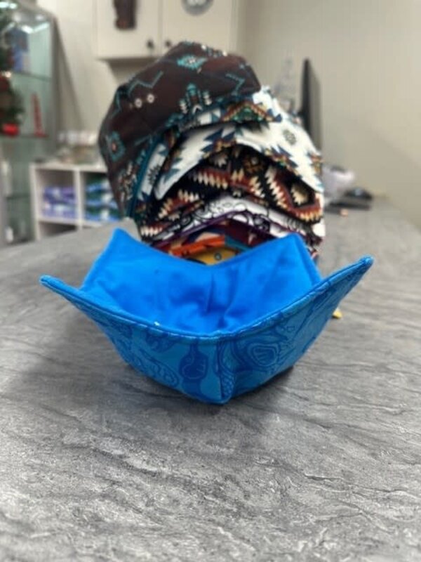 Handmade Bowl Cozy Multi Design by Cathy McNabb