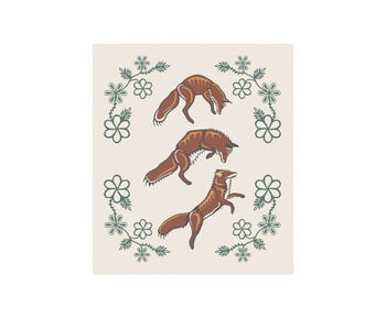 Eco Cloths - Foxes (Wagooshna) by Storm Angecineb